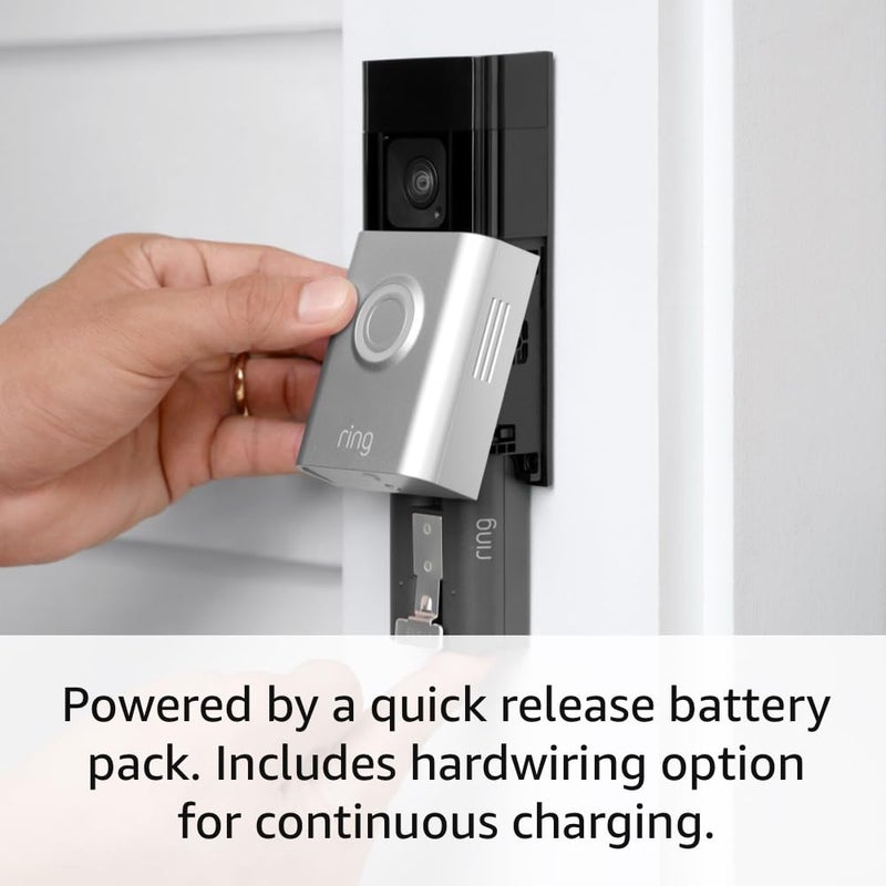 Ring Battery Doorbell Plus (newest model), Home or business security, Head-to-Toe HD+ Video, motion detection & alerts, and Two-Way Talk - Image 5